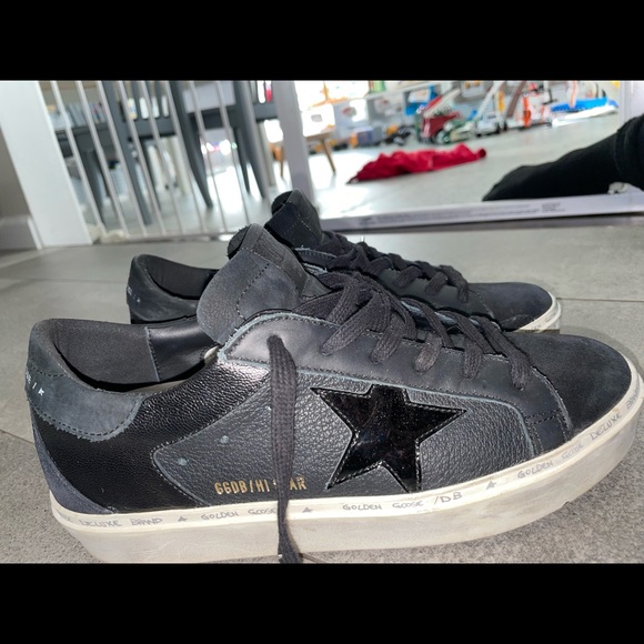Golden Goose Size 39 black unisex sneakers - Picture 3 of 15